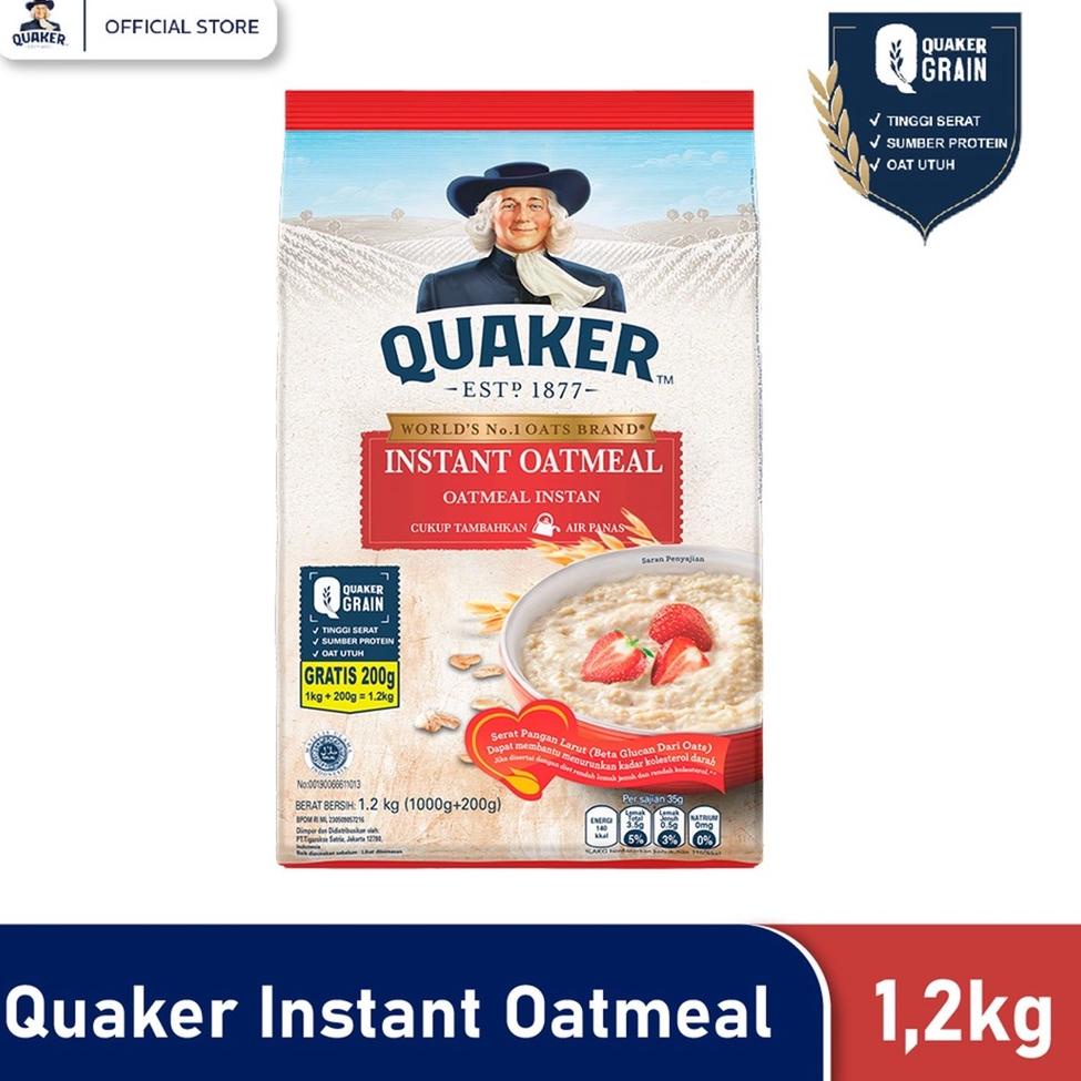 

↹ Quaker Instant Oatmeal 1200 gr ヨ