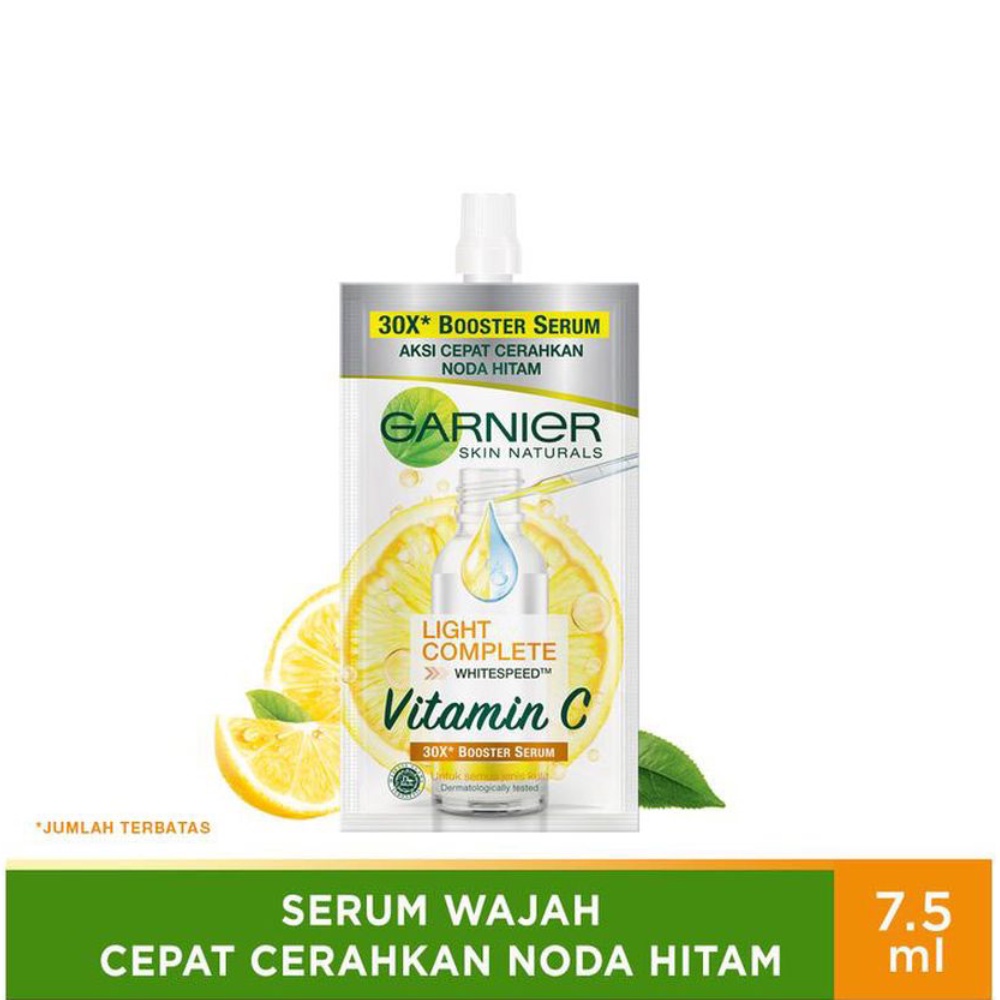 ☘️Yuri Kosmetik☘️ Garnier Serum 7.5ml / Bright Complete Booster Serum 30x 7.5ml / Sakura Booster Serum 30x 7.5ml / Anti Acne Serum 7.5ml