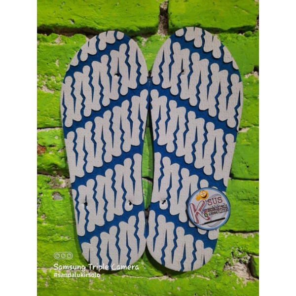 Batik (sandal ukir swallow) bisa request gambar