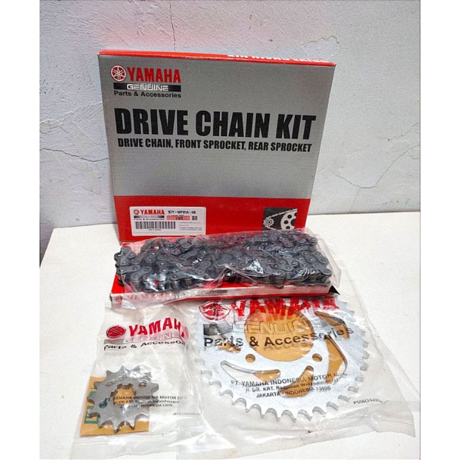 GEAR  SET GER  YAMAHA JUPITER Z1, FI, FORCE (1DY) YGP ORIGINAL