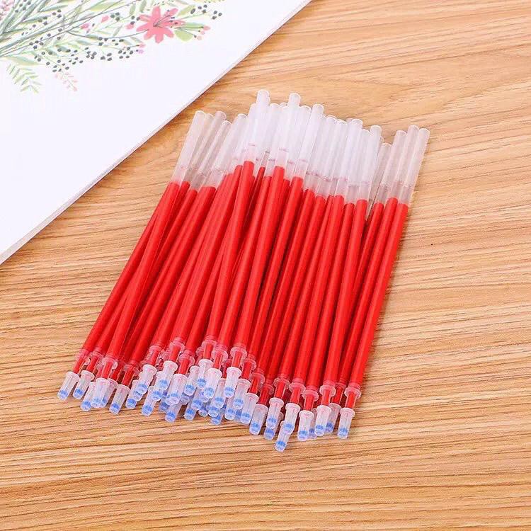 20pcs Refil Isi Refill Pulpen Pena Gel Warna Merah Hitam Biru GM-ST0001