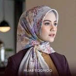 PRELOVED Hijab Heavenlights X Serasoft Eggnog