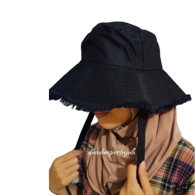 BUCKET HAT RAWIS BUCKET HAT RUMBAI BUCKET LEBAR RAWIS TALI BUCKET WIDE TALI