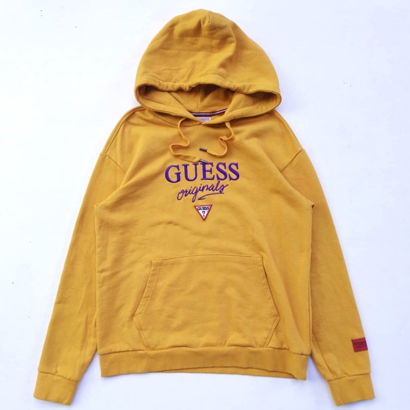 Guess Original Hoodie Yellow