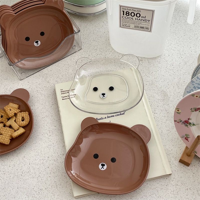lovme❤️ Piring Beruang coklat PP Food Grade