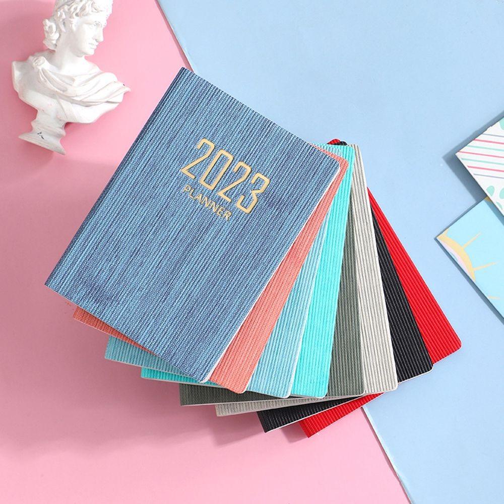 R-flower 2023agenda Notebook Pocket Gift Alat Tulis Kantor Sekolah Perlengkapan Untuk Do List 365hari Diary