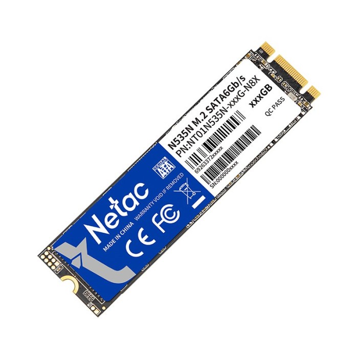 Netac SSD N535N 1TB M.2 2280 SATAIII R/W up to 560/520MB/s