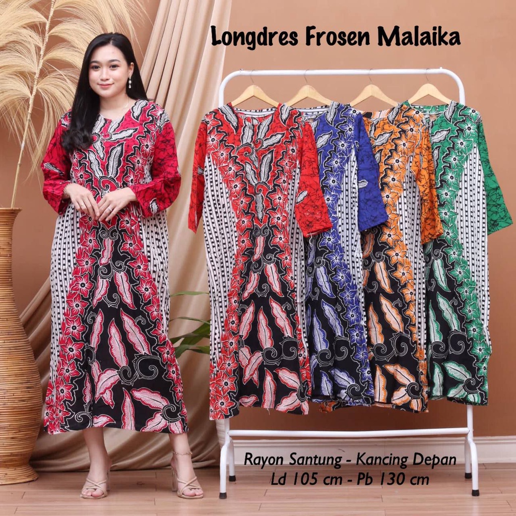 Daster Longdress Panjang Busui Bumil Bahan Rayon Murah Kekinian Semata Kaki