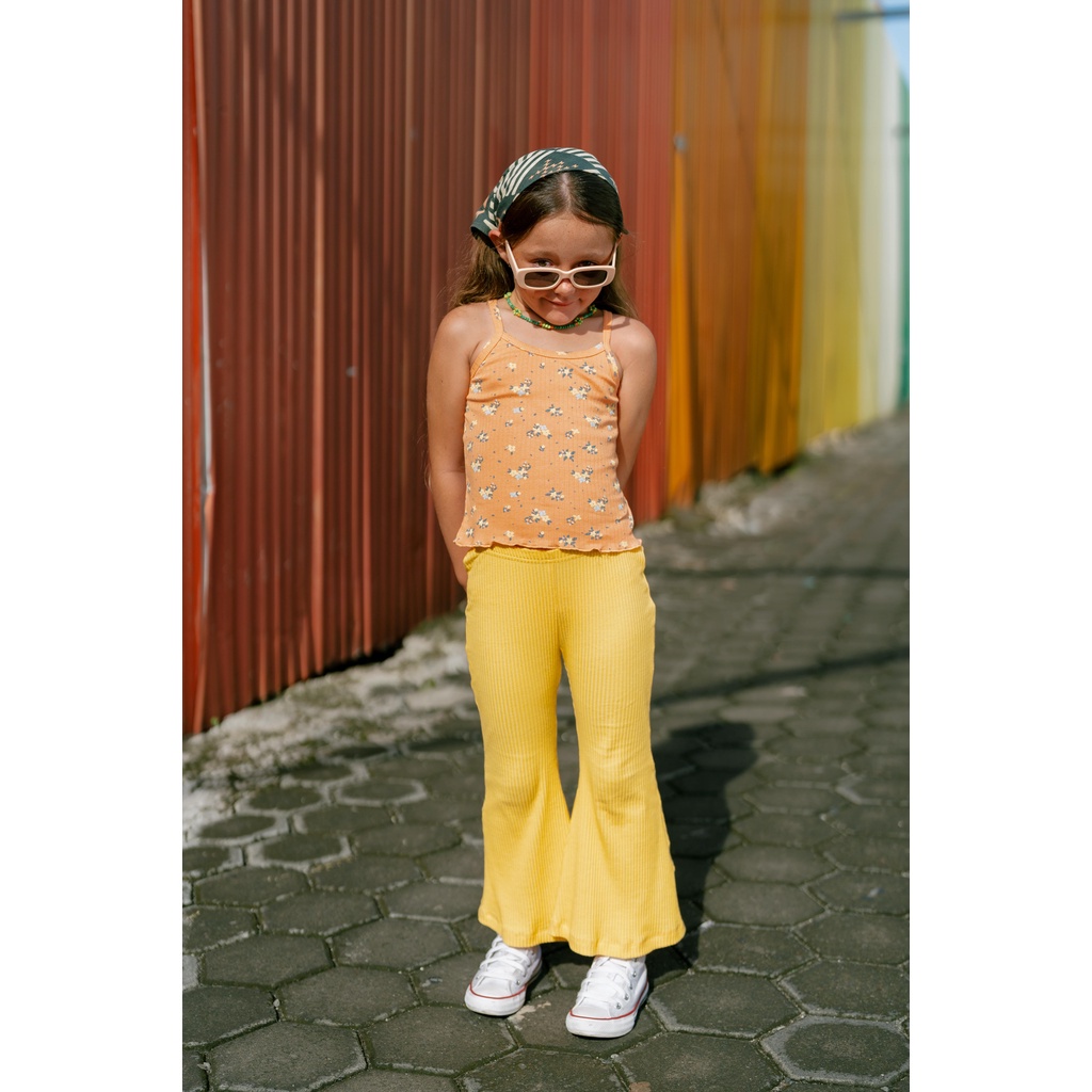 BOHOPANNA Cairo Top 6M-10Y Atasan Kutung Motif Bunga Anak Perempuan BEST SELLER