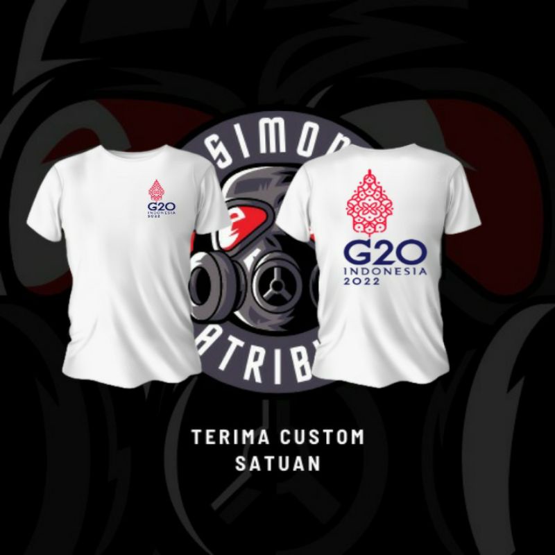 kaoa lengan pendek / G20 INDONESIA 2022/