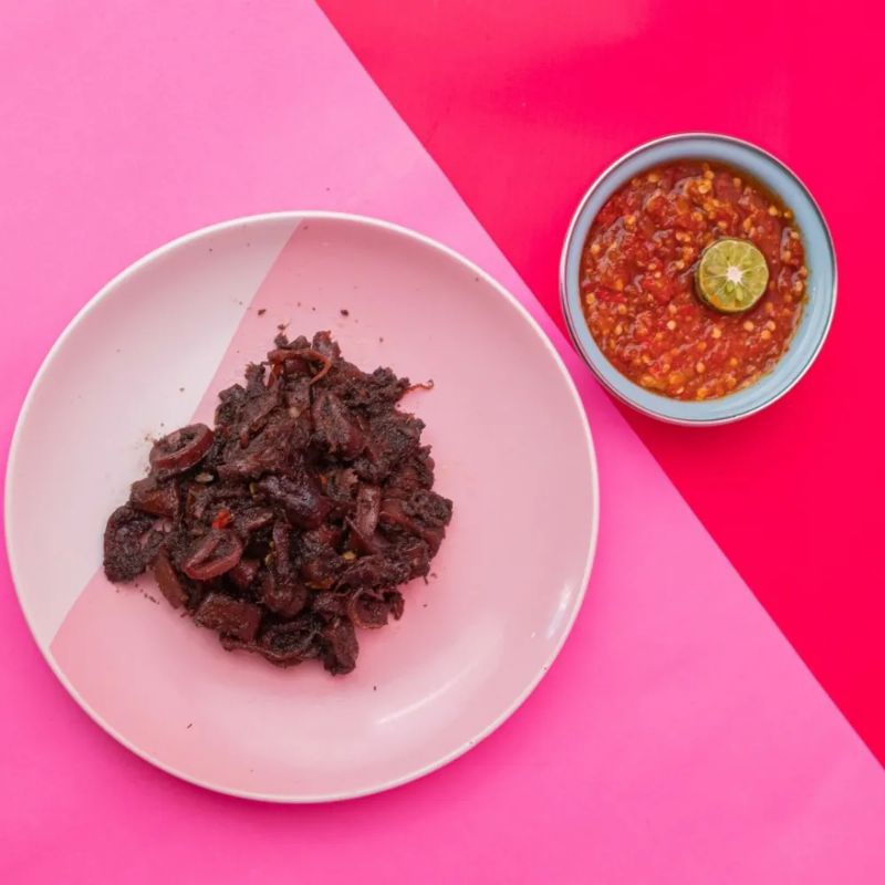 

Cumi Hitam Pink Tempong Vacuum Frozen