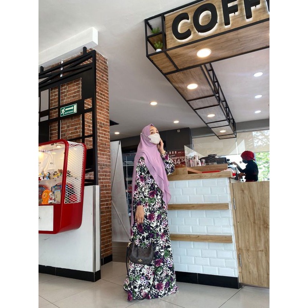 TANTRI ABAYA GAMIS DAILY DRESS SYARI BY FLASAMARA FAALIZA