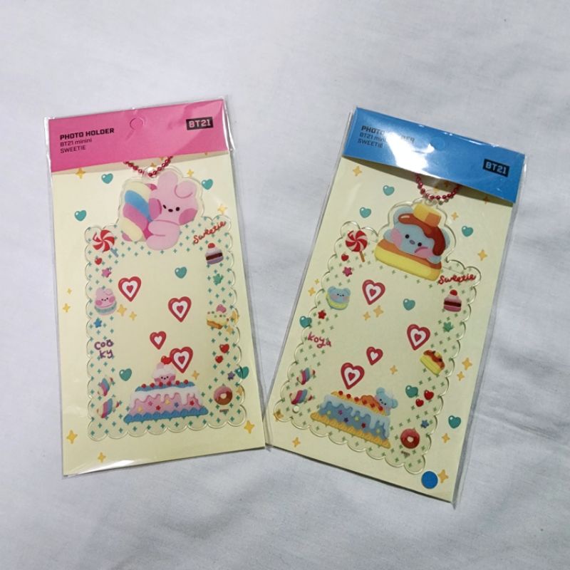 Ready Stock BT21 Official Monopoly Minini Photocard Card Holder Sweetie