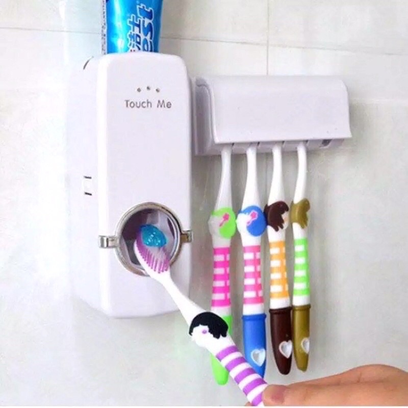 Dispenser odol penyimpanan sikat gigi dan odol