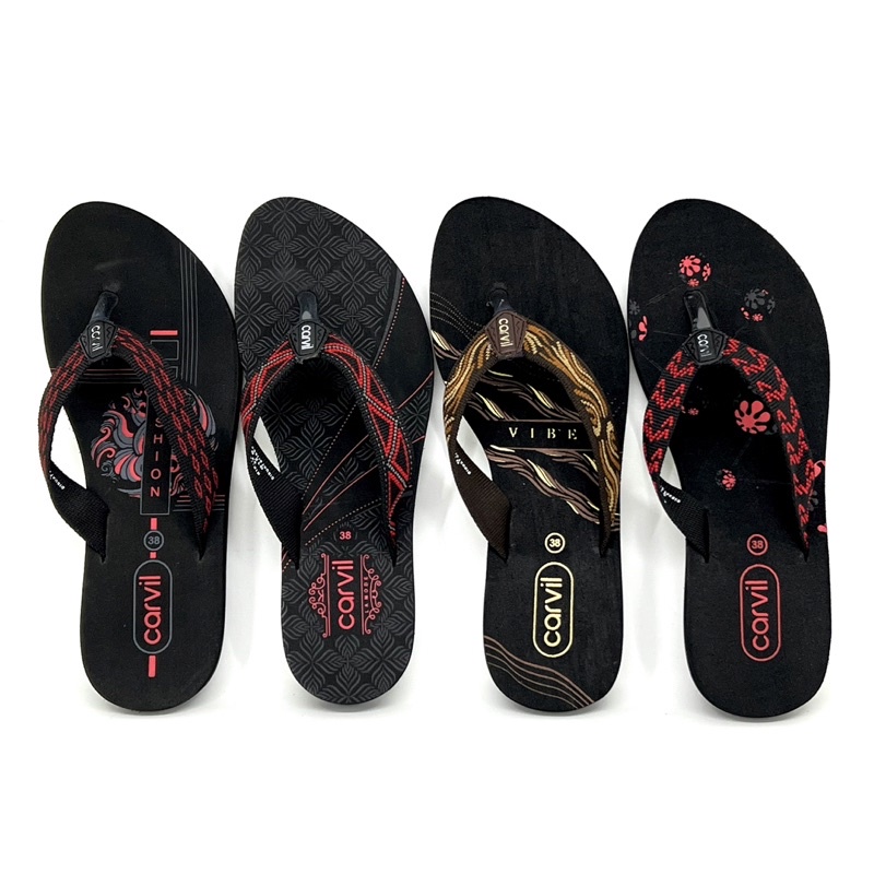 Sandal Jepit Wanita CARVIL SHELLA / TITANIA / ROSITA (36-40)