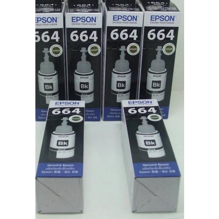 Tinta Printer Original Epson 664 Black / Hitam T6641 L385 L485 L565