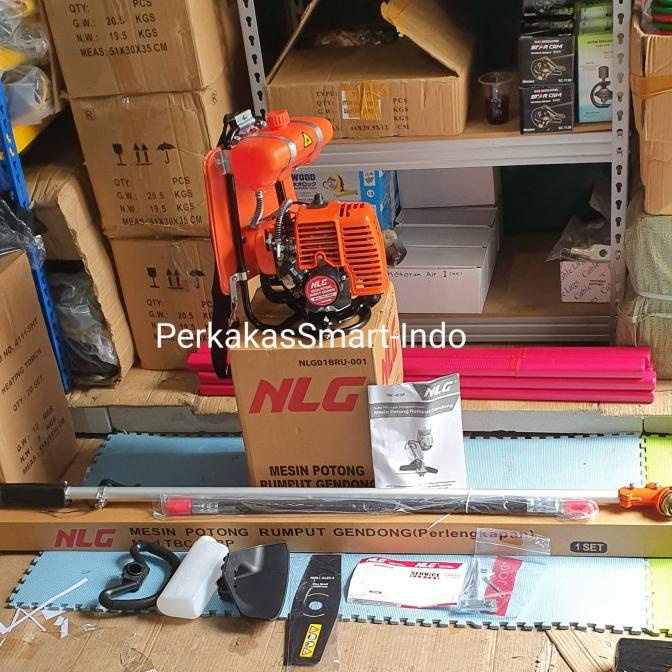 mesin potong rumput nlg tbc 30bp heavy duty/brush cutter