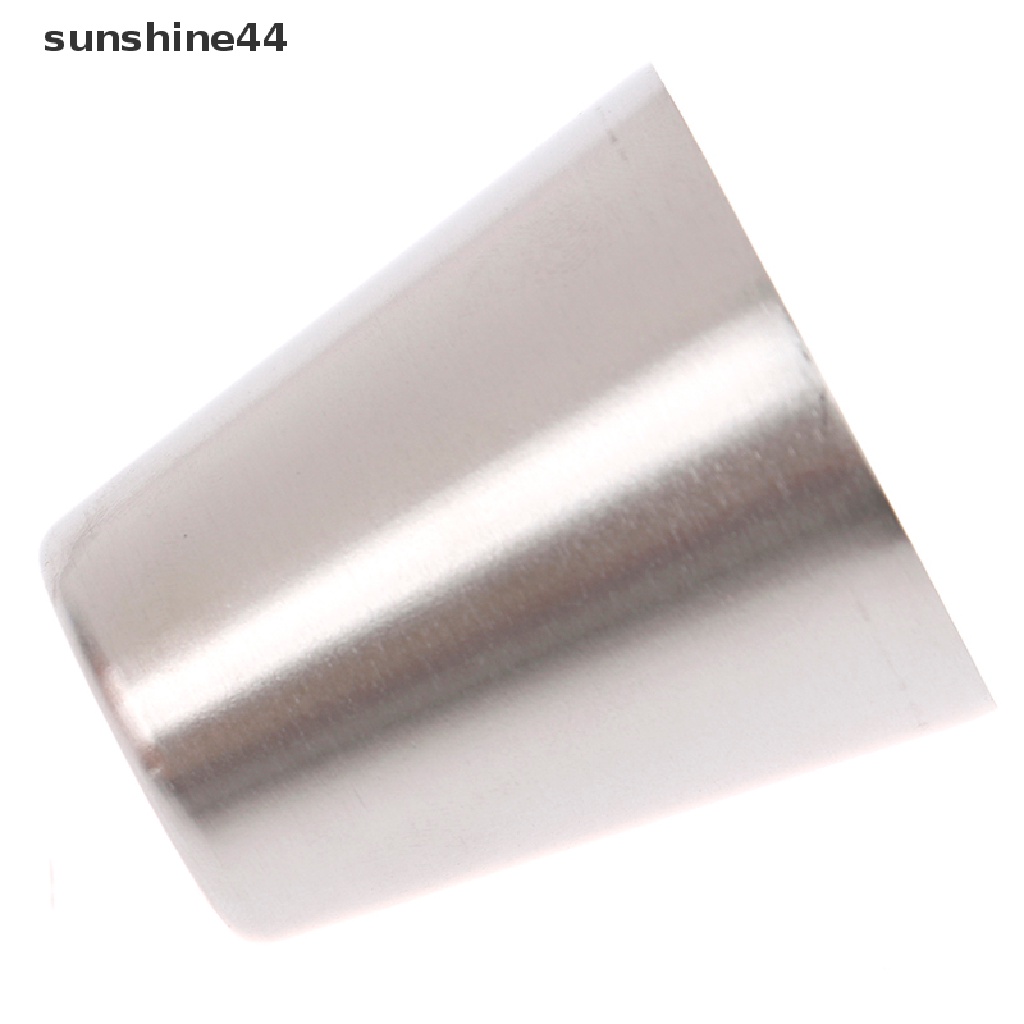 Sunshine Set Spuit Piping Rusia Bahan Stainless Steel Untuk Dekorasi Kue