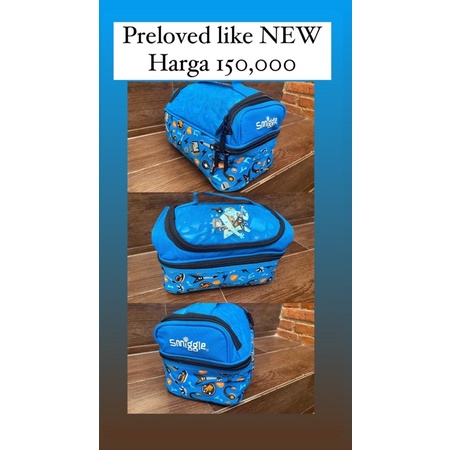 lunch bag smiggle preloved