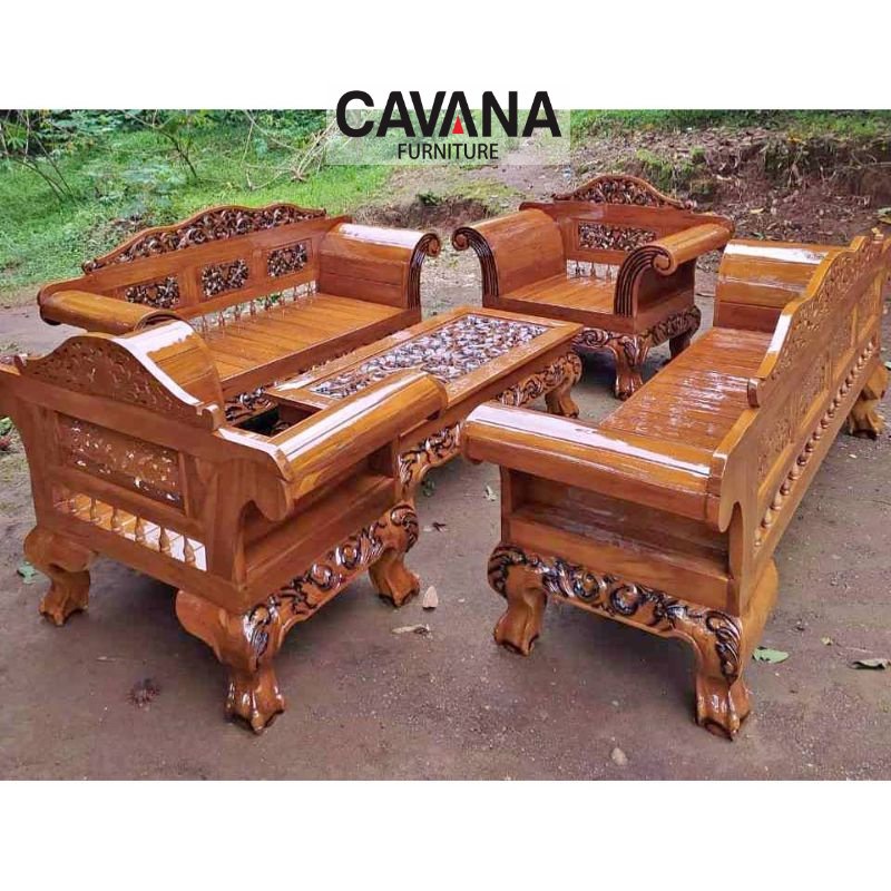 kursi tamu kayu jati, kursi madura kayu jati, kursi tamu madura kuku macan kayu jati, kursi tamu mad