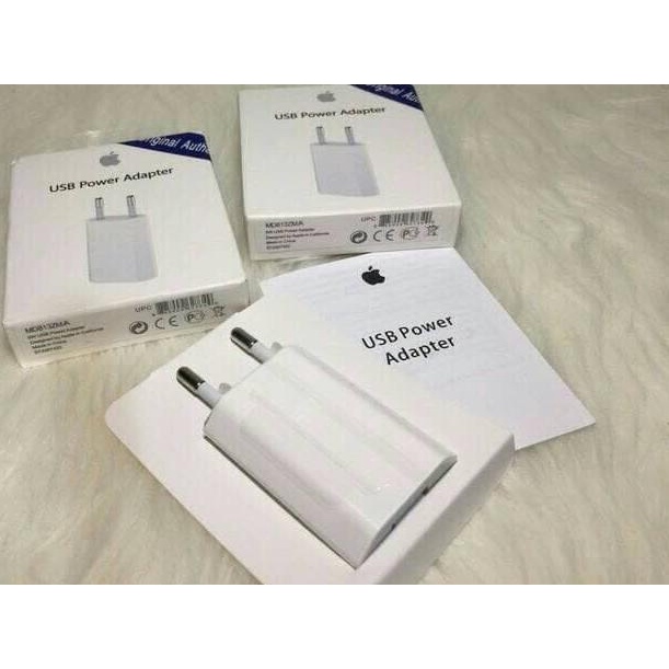 Adapter charger iphone 6 7 8 + plus X Xr Xs Max batok adaptor original