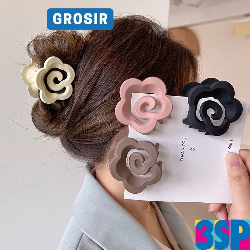 3SP | ART45 Jedai Jepitan Salon Aksesoris Rambut Wanita Korea Jepit Rambut Bunga