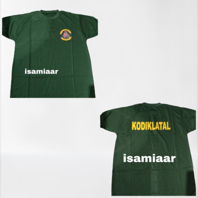 KAOS DALAM HIJAU TNI _AL /MARINIR/KODIKLATAL