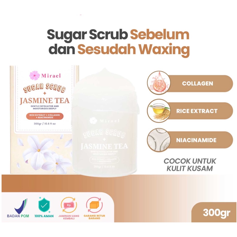 MIRAEL ALL VARIANT SUGAR SCRUB 300GR