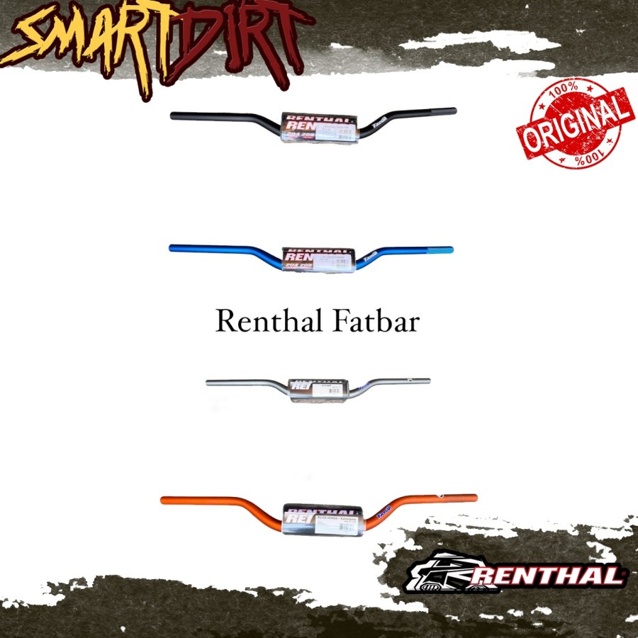 HANDLEBAR RENTHAL FATBAR STANG MOTOR RENTHAL OFF-ROAD ORIGINAL