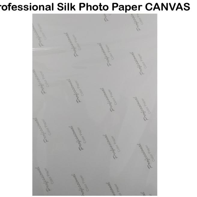 

Kertas Foto - SUN Professional Silk Photo Paper 265 A4 CANVAS Texture - Watermark SUN