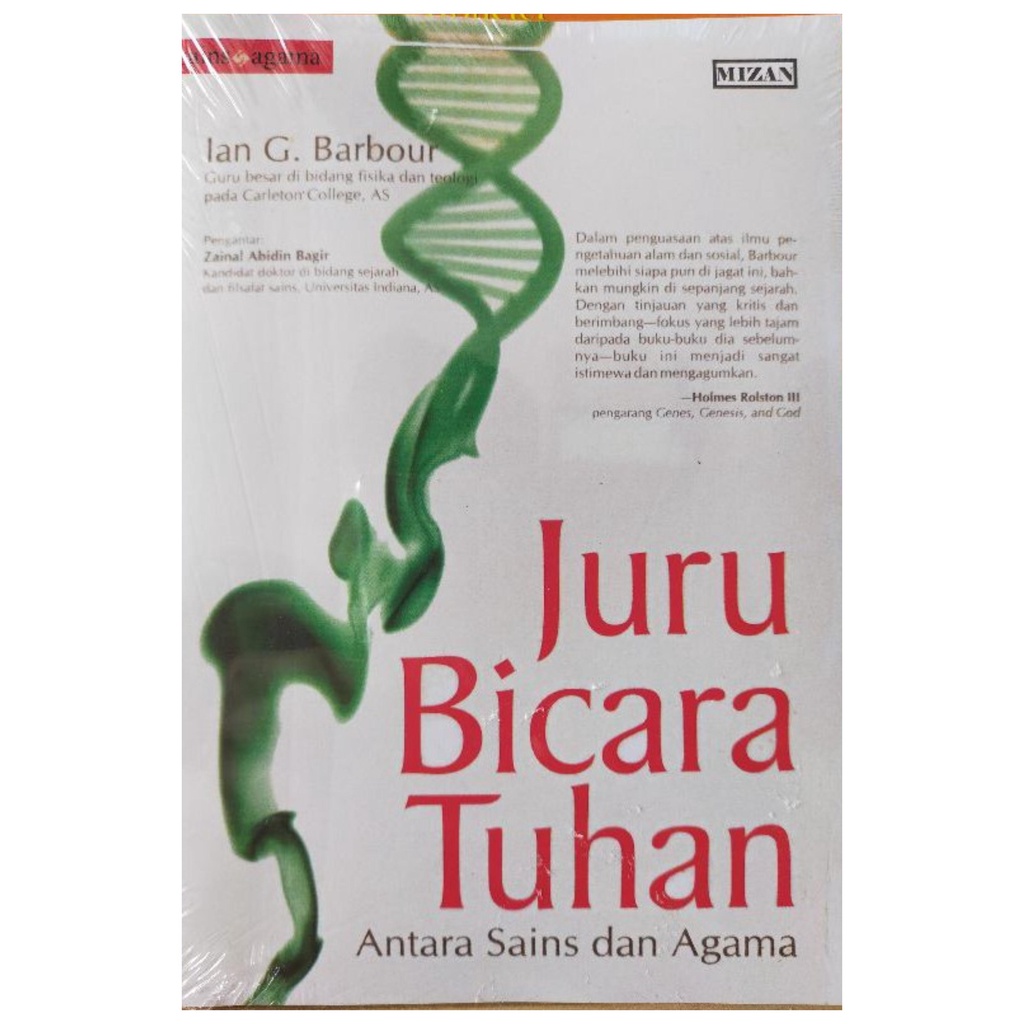 Juru Bicara Tuhan Antara Sains dan Agama - Ian G. Barbour - NR