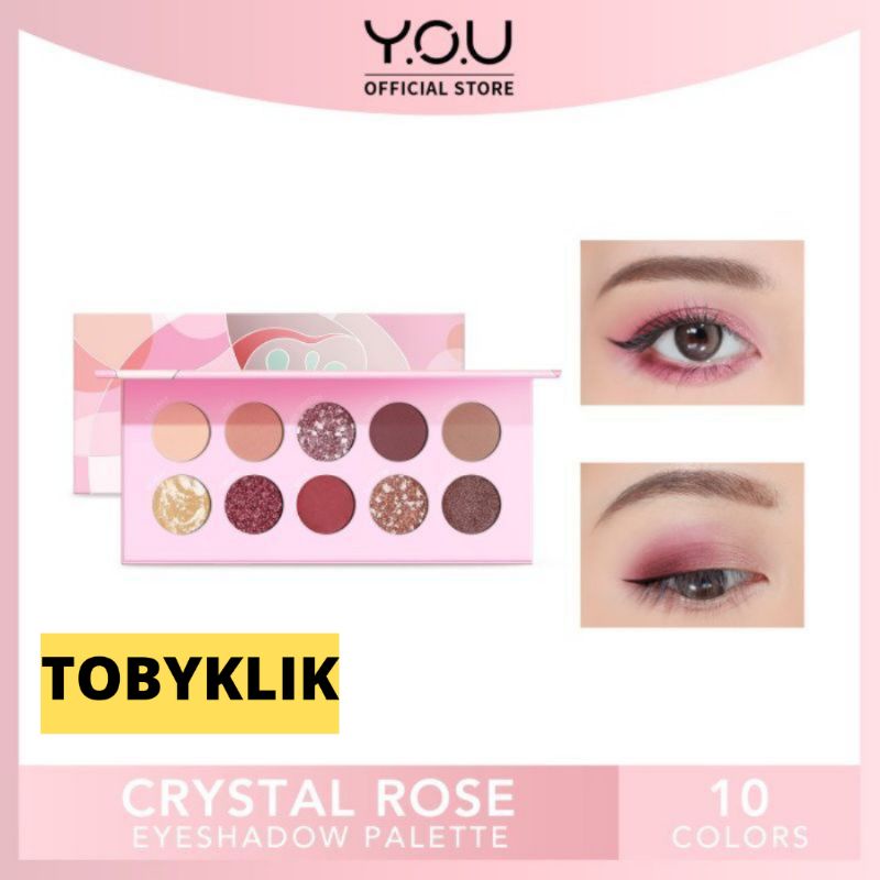 YOU Crystal Rose Eyeshadow Palette 10gr