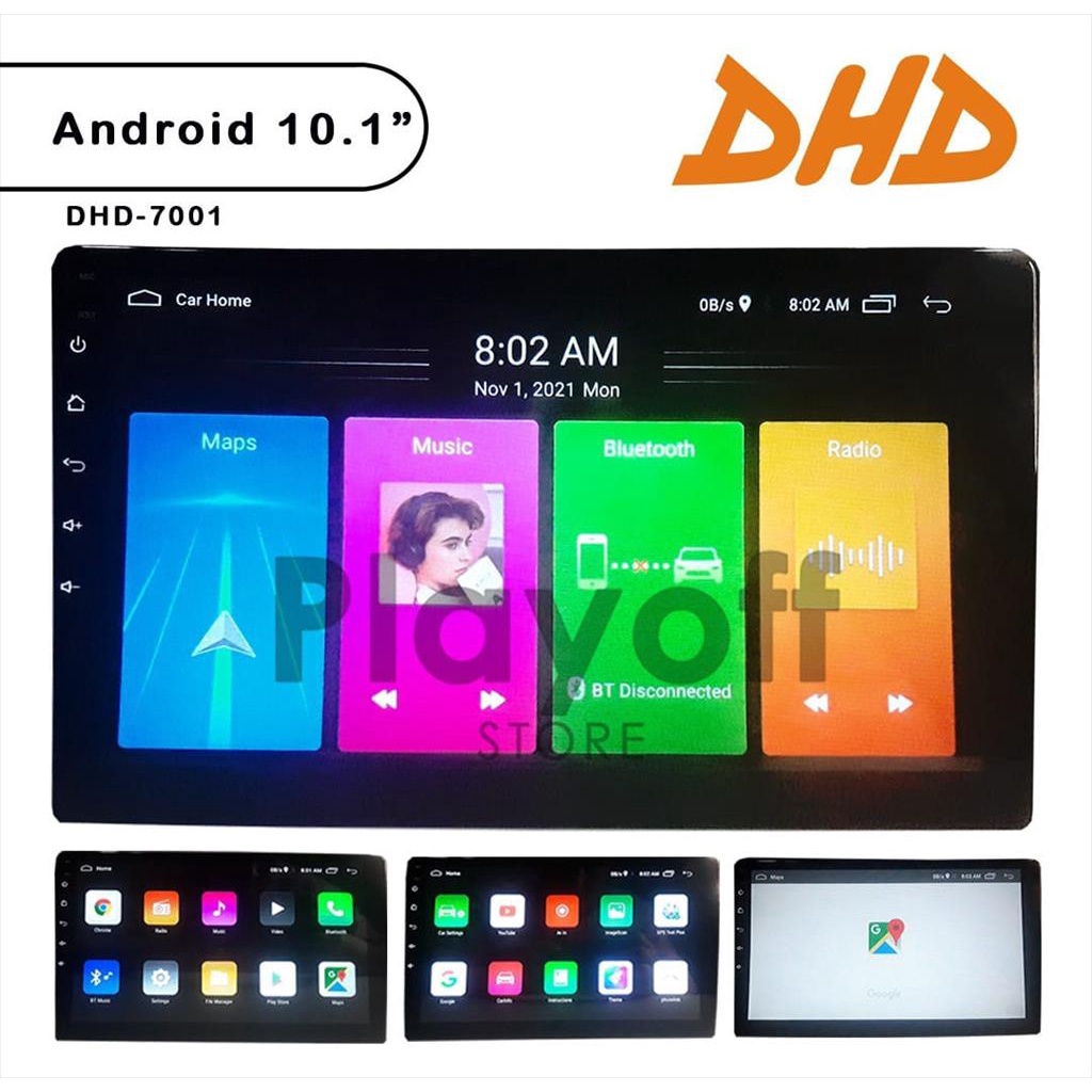 Head Unit ANDROID Double Din DHD 10 Inch GPS BLUETOOTH MIRRORLINK YOUTUBE