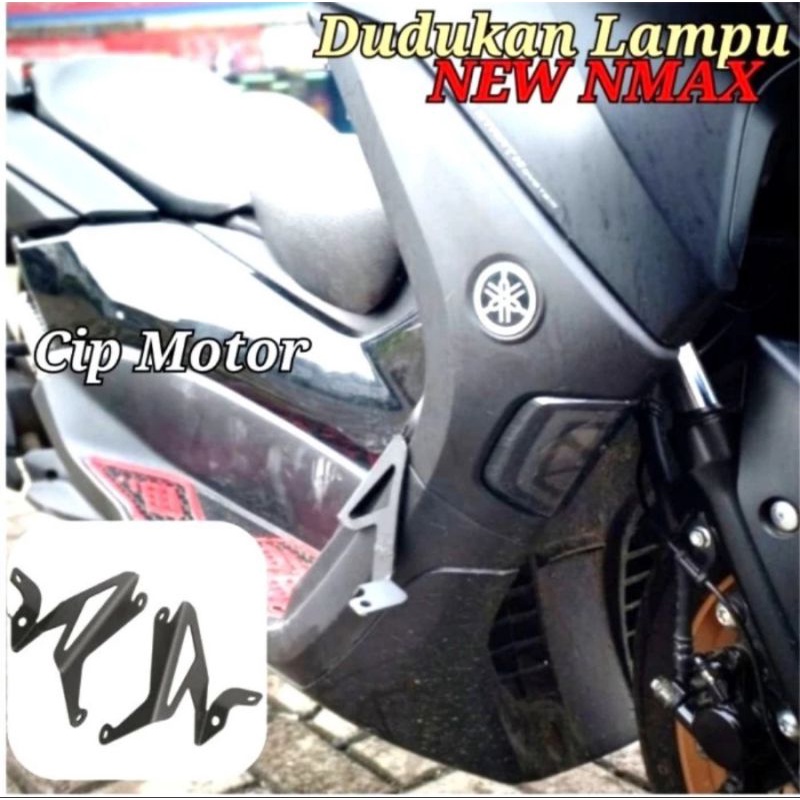 BREKET DUDUKAN LAMPU FOGLAMP MOTOR NMAX 2020 2021 2022
