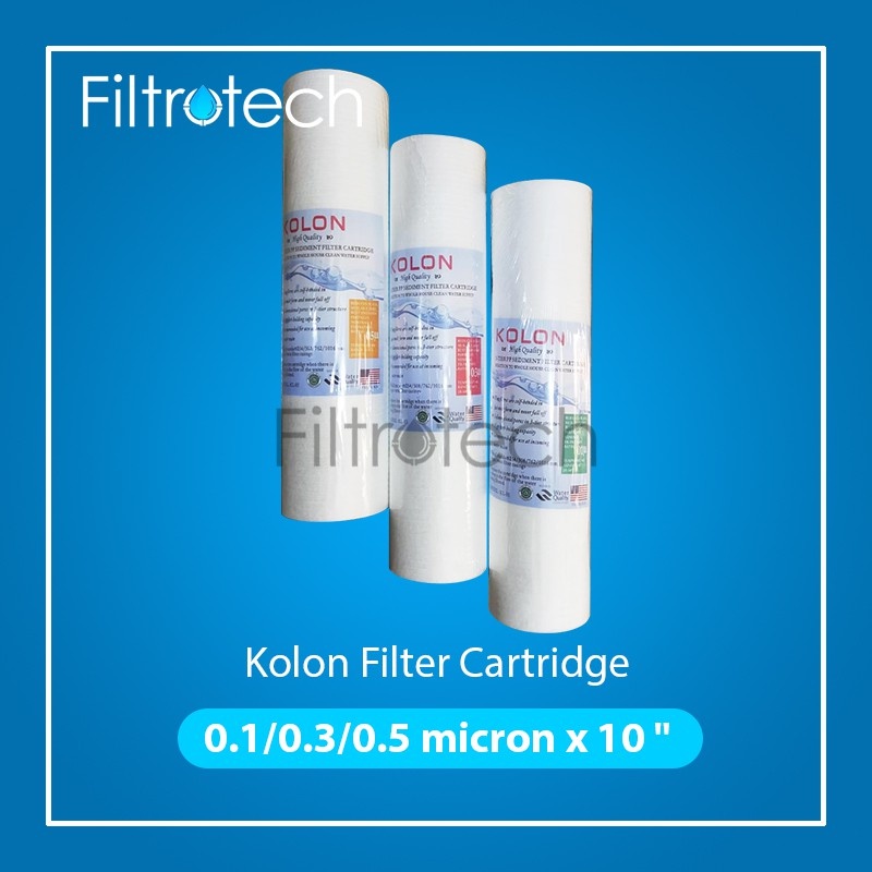 Jual Cartridge filter air / Kolon Filter Cartidge 10" 1,3,5 Micron