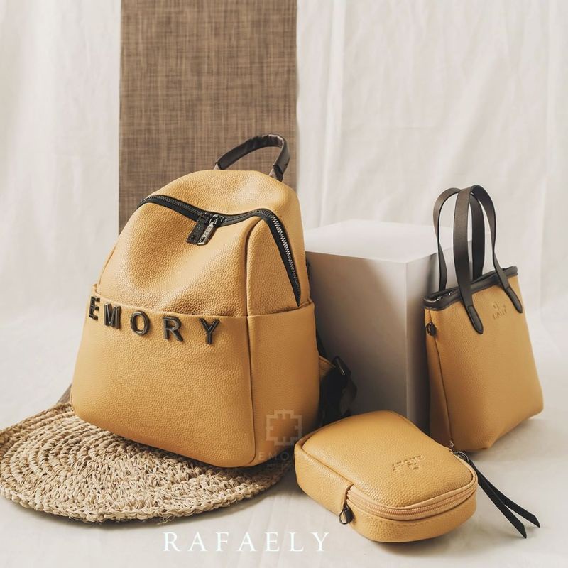Tas Wanita Rafaely series 03EMO5169 ransel terdiri dari tujuh warna