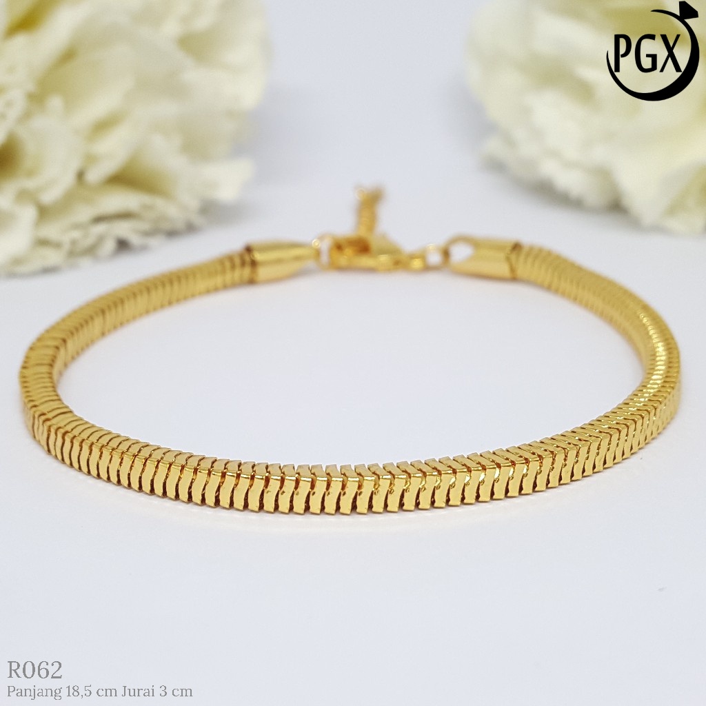 PGX Gelang Tangan Xuping Wanita Perhiasan Lapis Emas Aksesoris Fashion Premium - R062