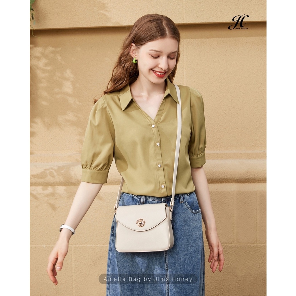 JIMS HOENY TAS WANITE AMELIA BAG