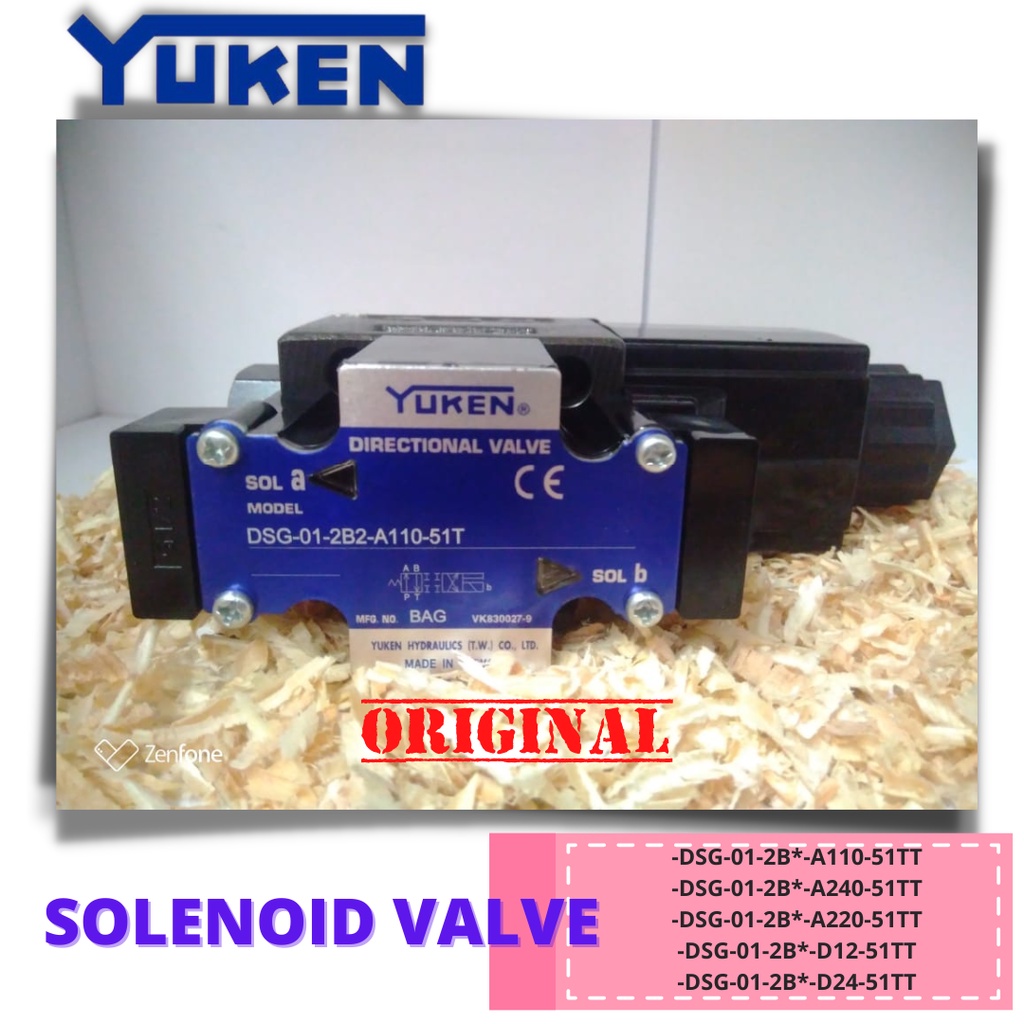 YUKEN SOLENOID VALVE DSG-01-2B*