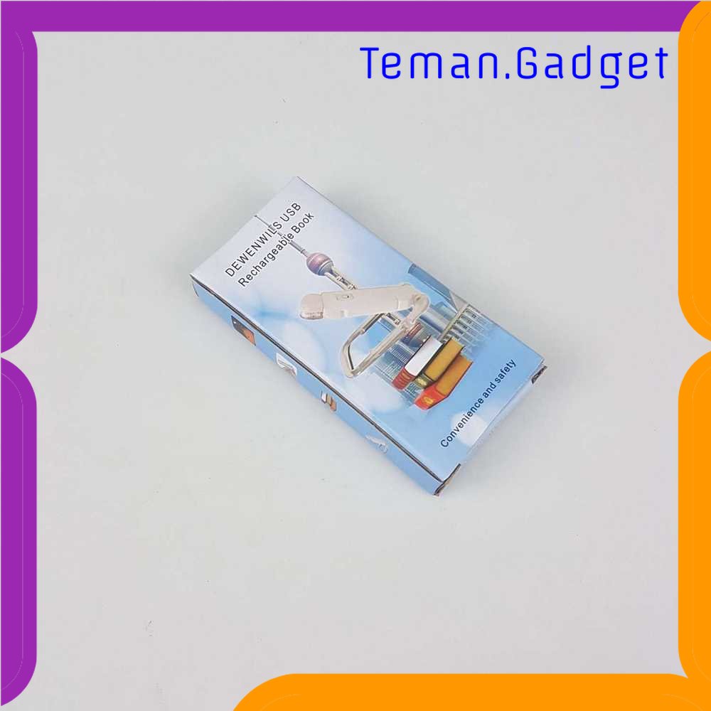 TG-LMP MagicBox Lampu Baca LED Detachable Clip Bookmark Cool White - KD-21