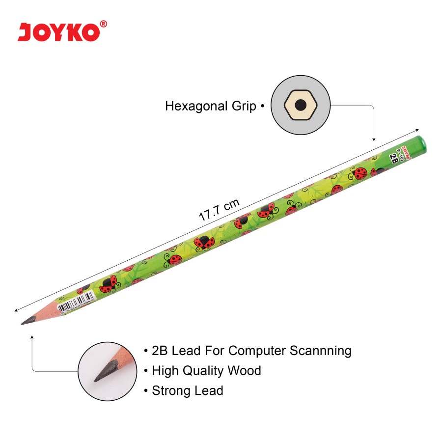 Pensil 2B Joyko P-106 [1 LUSIN]
