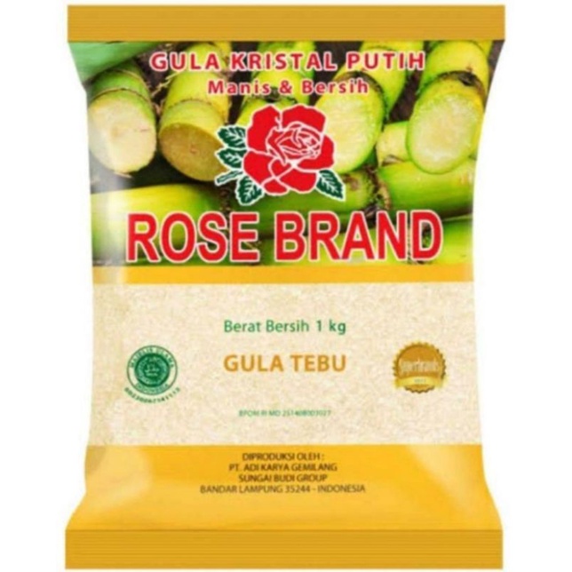 

Gula Pasir Tebu Kuning Rose Brand 1kg