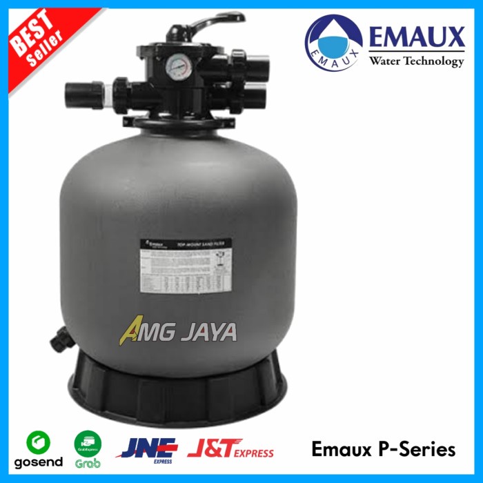 Top Mount Sand Filter EMAUX P500 Filter Pompa Kolam Renang Emaux P500