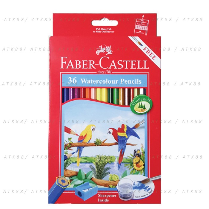 

[COD AKTIF] Pensil Warna Faber-Castell 36 Watercolour Pencils (#114466)