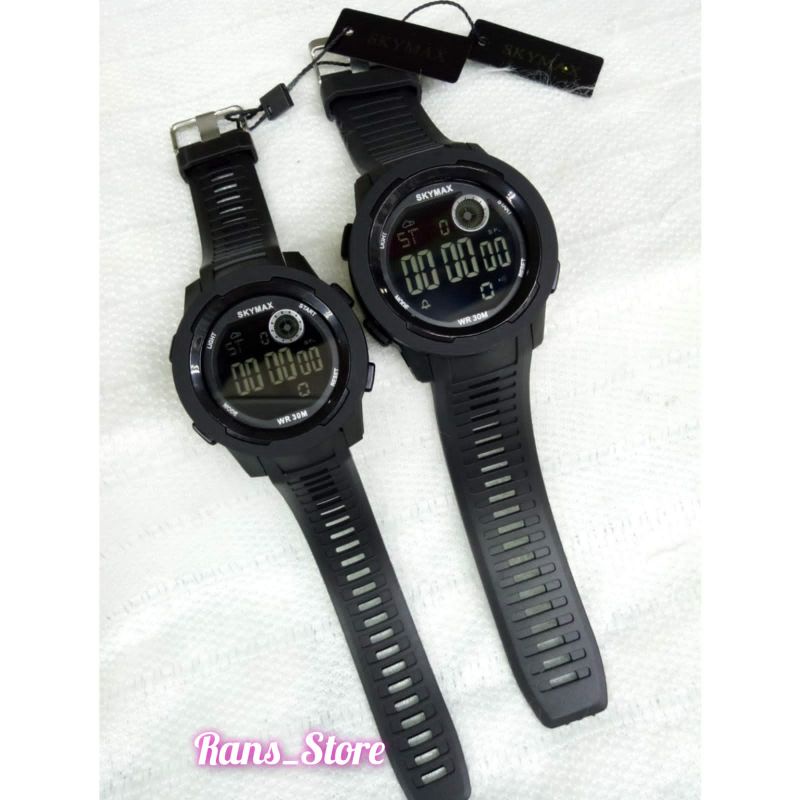 JAM TANGAN COUPLE SKYMAX 2206 ORIGINAL ANTI AIR