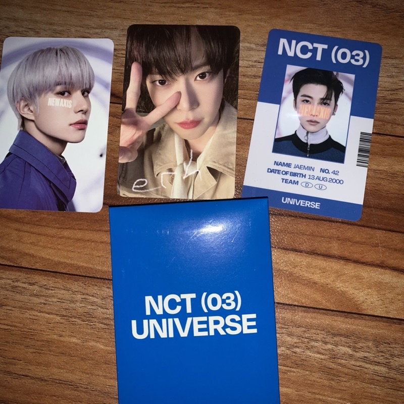 [READY] pls swipe, trading card universe nct 2021 unsealed doyoung jungwoo jaemin sungchan jisung te