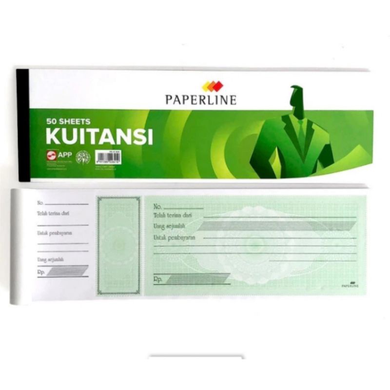 

Kuitansi/Kwitansi Paperline Besar PPL KT 50 B