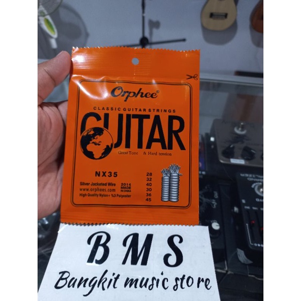 SENAR GITAR CLASSIC SENAR GITAR NYLON ORPHEE NX 35 ORPHEE NX 35 C ORIGINAL