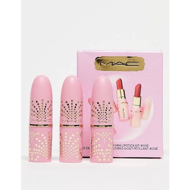 MAC - Mini Lipstick Set - Taste of Bubbly Mini Lipstick - MAC Lipstick