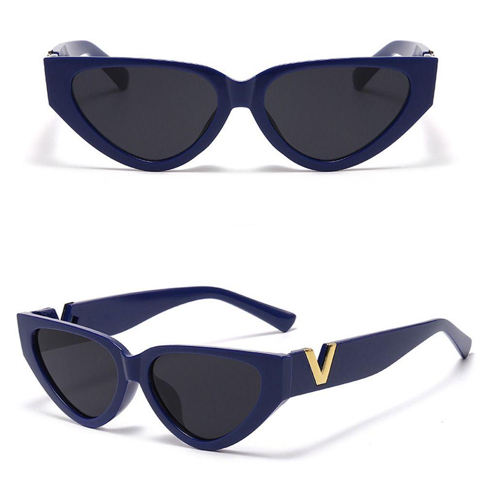 Agustina Wanita Kacamata Hitam Elegan Retro Bingkai Besar Korea Untuk Pria Luar Kacamata Eyewear Shades Sun Glasses